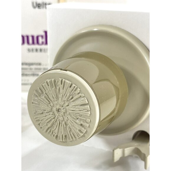 Mid Century Velvetouch 1960's Lockset ~ NOS ~ Interior Plastic Door Handle Set - Picture 9 of 14